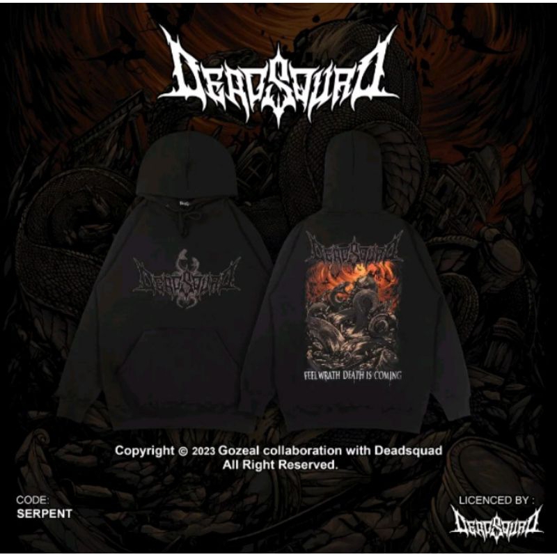 HOODIE DEADSQUAD SERPENT
