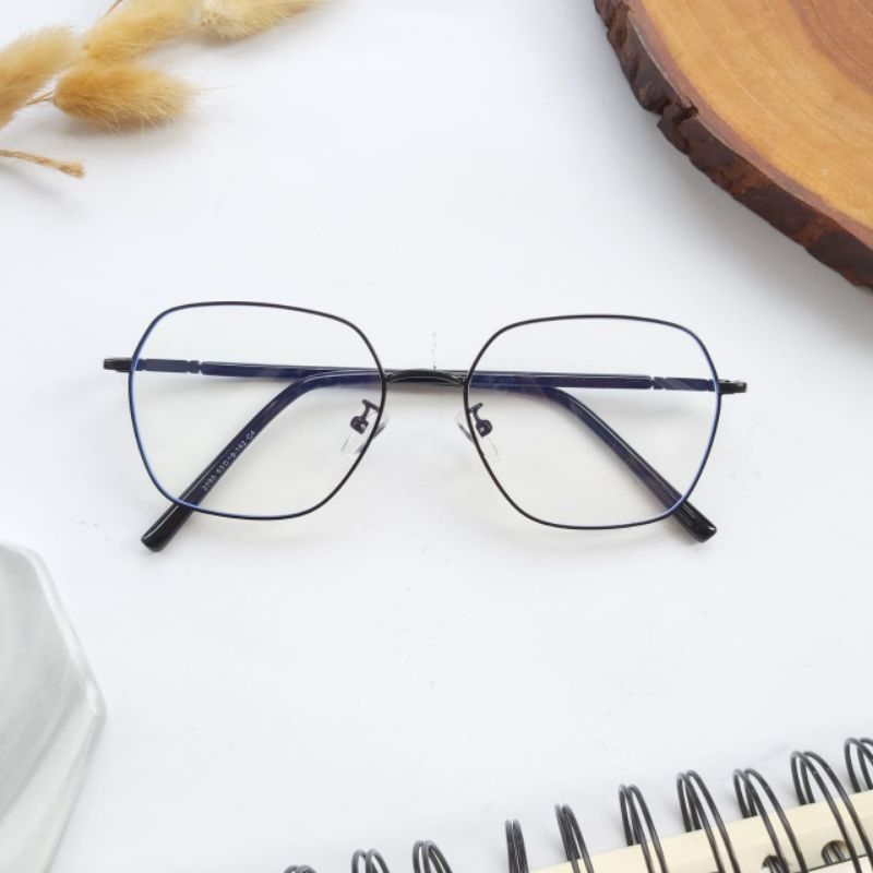 FRAME KACAMATA PHOTOCROMIC BLURAY (blucromic), anti radiasi / kacamata pria / wanita