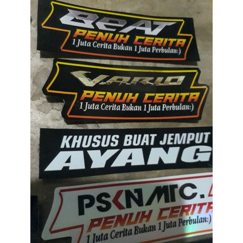 

sticker sejuta cerita 15 dpt 3pcs