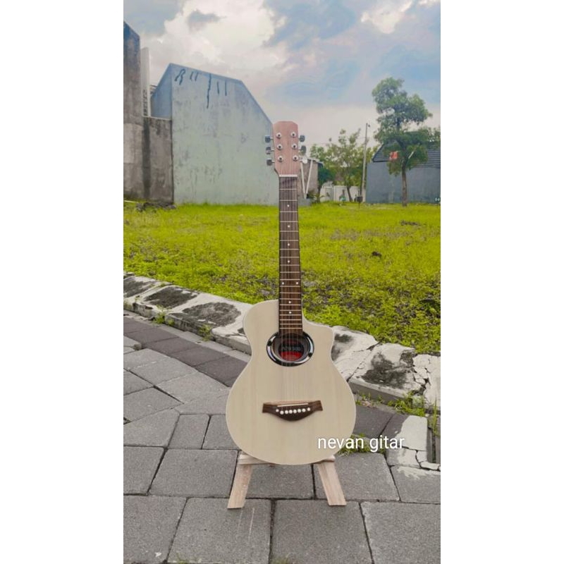 COD GITAR AKUSTIK ORIGINAL 3/4 TERMURAH ( PACING KAYU)