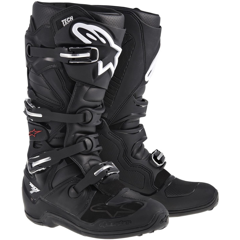 Sepatu Cross / Sepatu Trail Alpinestars Tech 7 Plain Color Boots