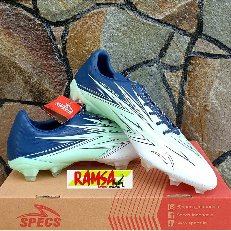 Sepatu Bola Specs Accelerator Lightspeed 3 FG Aqua
