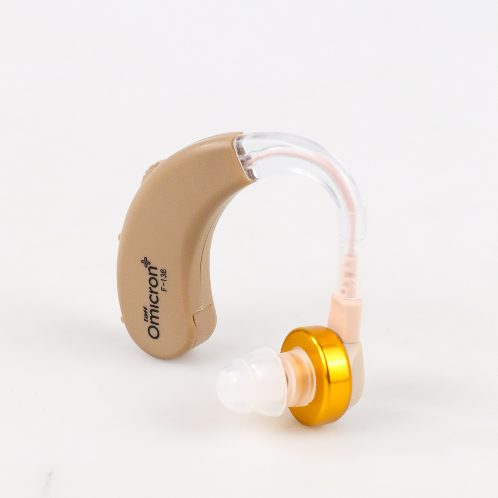 TaffOmicron Earphone Alat Bantu Dengar Pengeras Suara Hearing Aid - F-138