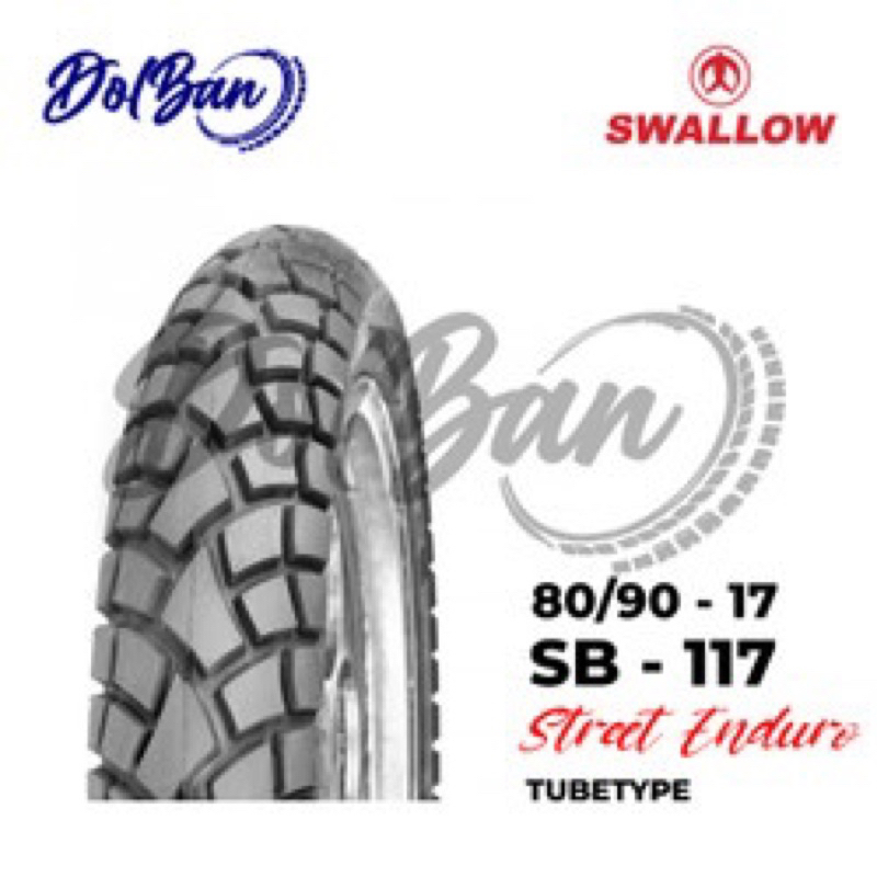 Ban 80/90-17 Swallow street enduro sb-117
