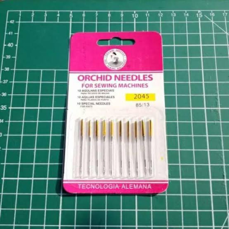 Jarum Anti Loncat HAx1 Orchid Needle Untuk Mesin Jahit Portable Rumah Tangga / Klasik Hitam Butterfly Singer Classic Jadul Original HA x 1