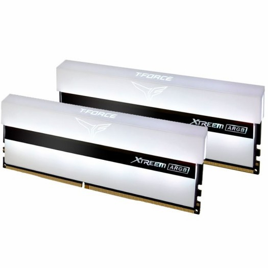 RAM Komputer Team Xtreem ARGB DDR4 16GB (2x8GB) 3600Mhz White Dual Channel