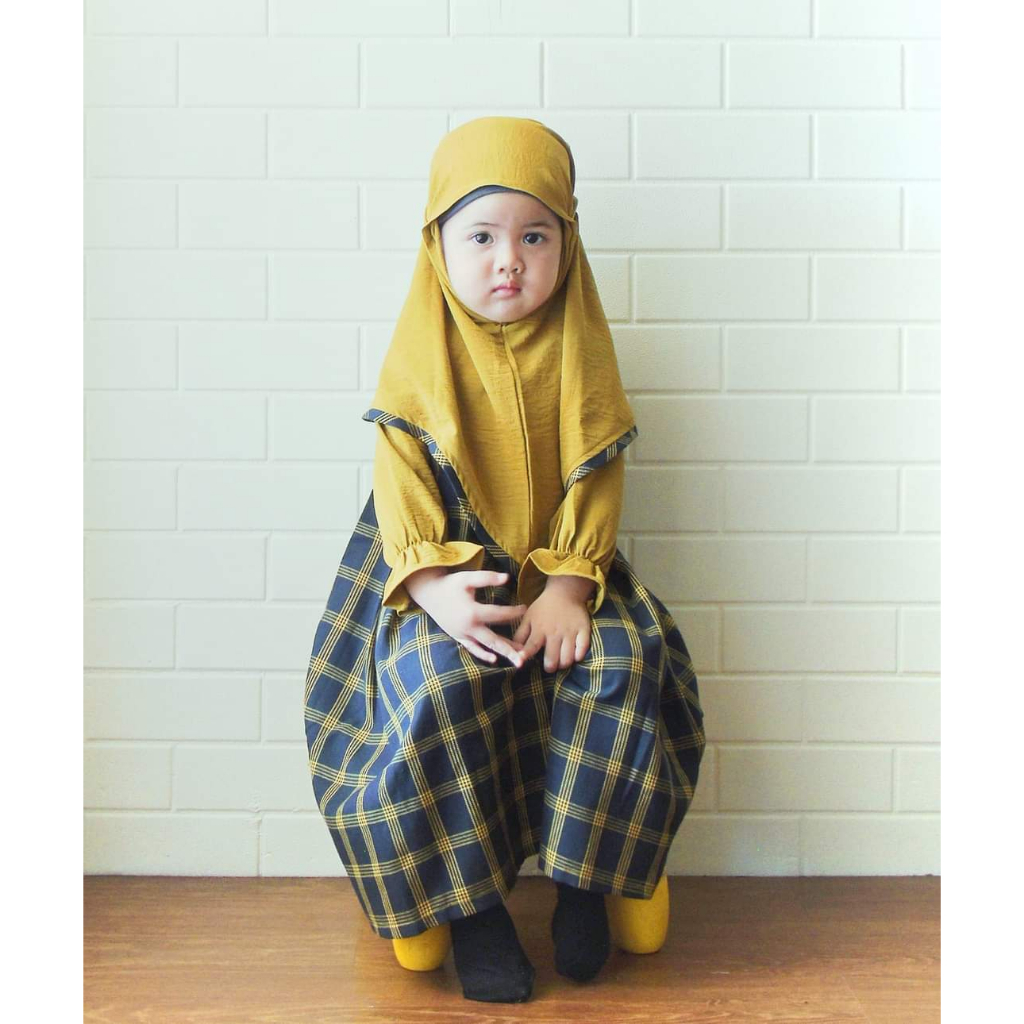 MAMANDA GIRL GAMIS SET SHAFIYYAH TARTAN