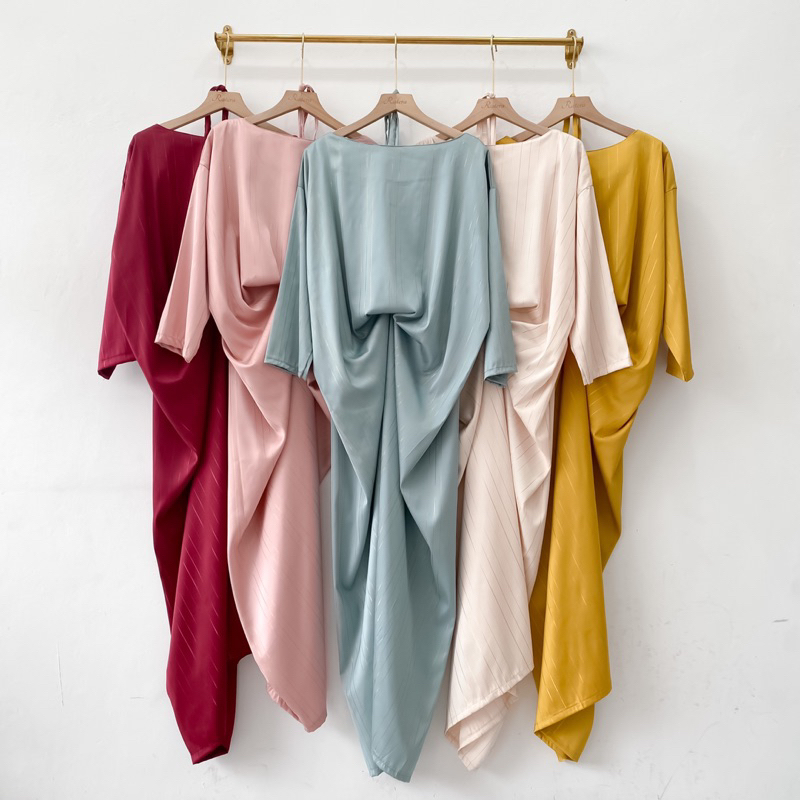 AURELA KAFTAN | GAMIS LEBARAN PAKAIAN WANITA DRESS MUSLIMAH