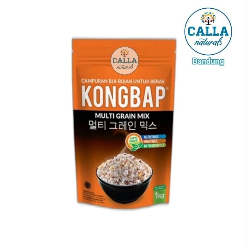 

ORIGINAL 1 KG - KONGBAP MULTIGRAIN MIX BERAS | NATURAL SUPER FOOD | campuran nasi halal