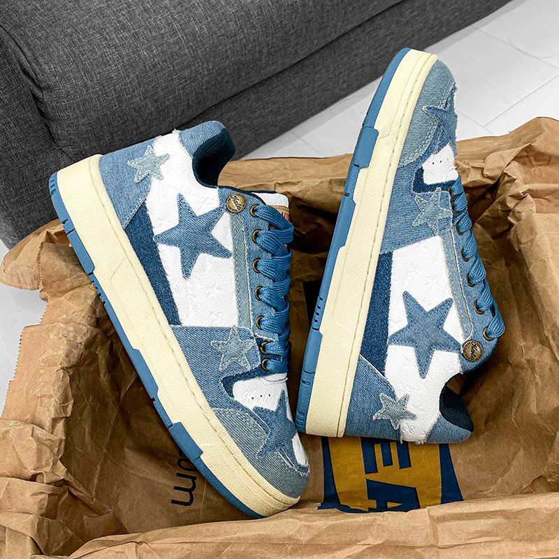 Highland Sepatu Sneakers Pria Original Keren Gaya Kasual Kekinian Sepatu Cowok Original Import Sepatu Casual Jalan Fashionable Sport Running Men Shoes KSR117