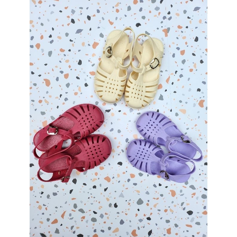 new color Meisha doff kids size 22-30/jelly shoes kids/sandal anak import/sandal anak karet/sandal sepatu anak jelly/jelly shoes kids/sepatu sandal slippers/sepatu sandal couple mom and kids