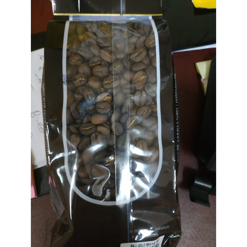 BALICIHUI Kopi BALI GOLD Roasted Bean Kopi Biji Kupu Kupu Bola Dunia 250 gr