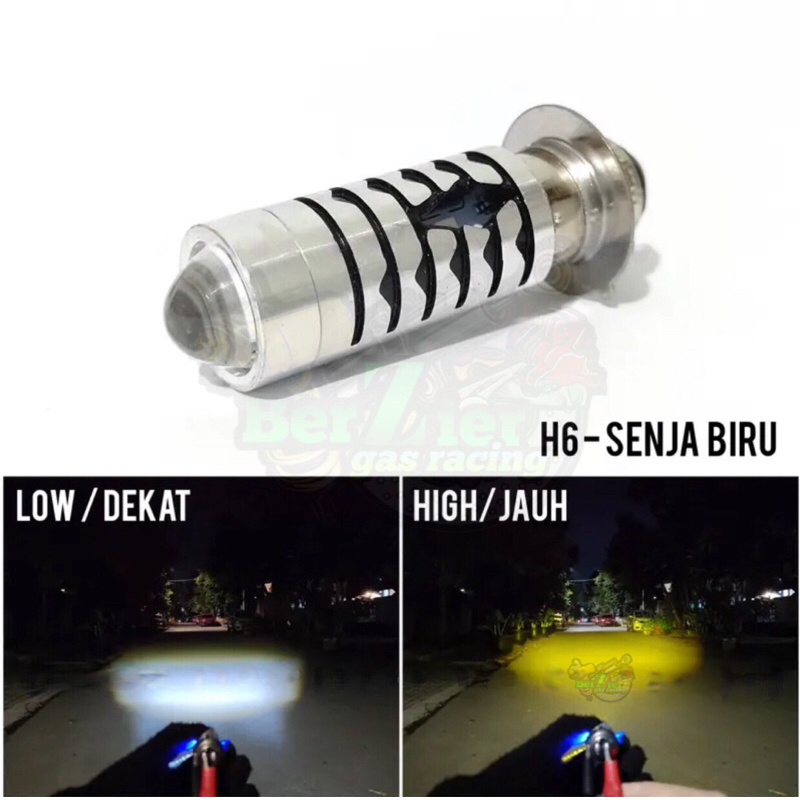 LAMPU LED MOTOR 2 WARNA | LED MOTOR UNIVERSAL | BOHLAM LED MOTOR HIGH LOO