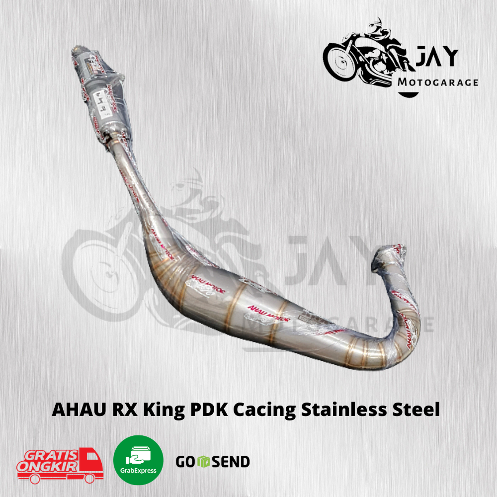 Knalpot Kenalpot PDK Perut Cacing Ahau1 Rx King Stainless ORIGINAL