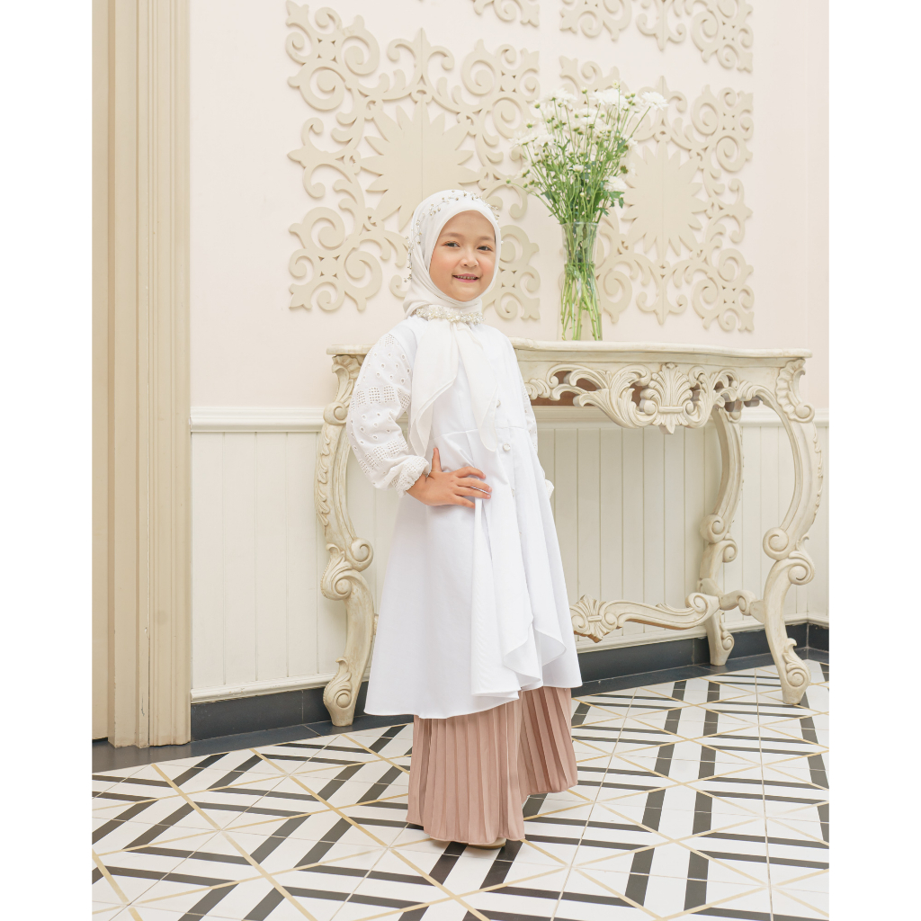 Parvita Girl Dress | Zysku Xena | Tunik Anak Lengan Panjang