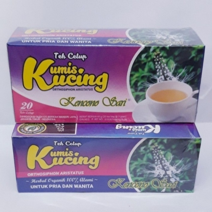 

Teh Celup Kumis Kucing Kencono Sari Asli Original