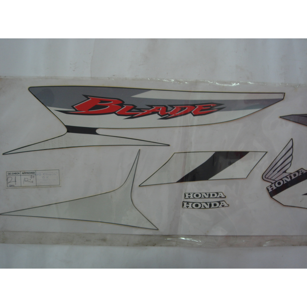 STRIPE SPEED BLACK L - HONDA BLADE 110 R (871X0KWB920ZAL)