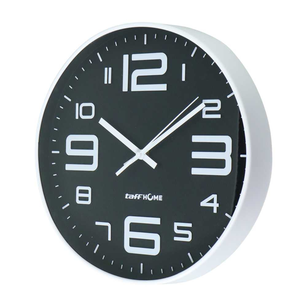 Jam Dinding Bulat Analog Quartz Creative Design Aesthetic Minimalis Modern