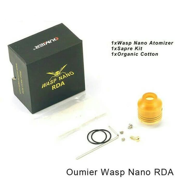 Authentic Oumier Wasp Nano RDA 22mm