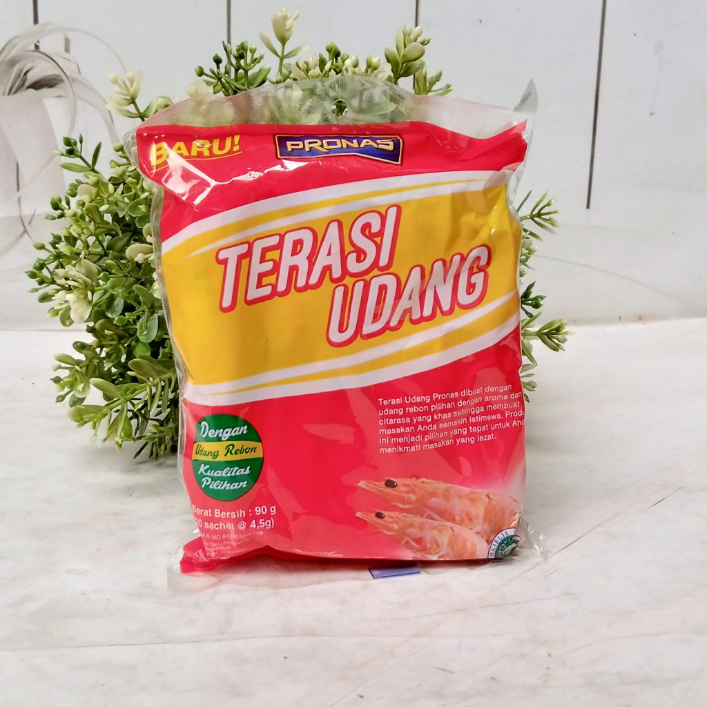 Pronas Terasi Udang 90gr (20sacheet @4,5gr)