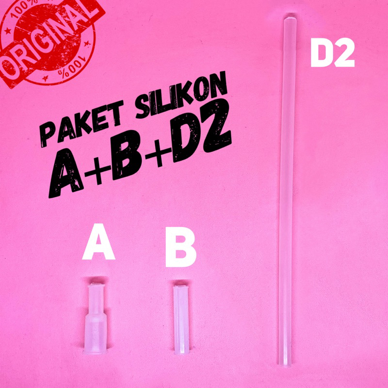 selang dispenser miyako air panas satu set  Selang Air Panas Dispenser Miyako original Selang Dispenser air Panas - Silikon Dispenser Miyako Original bahan Food Grade silicon kaku selang uap panas original miyako