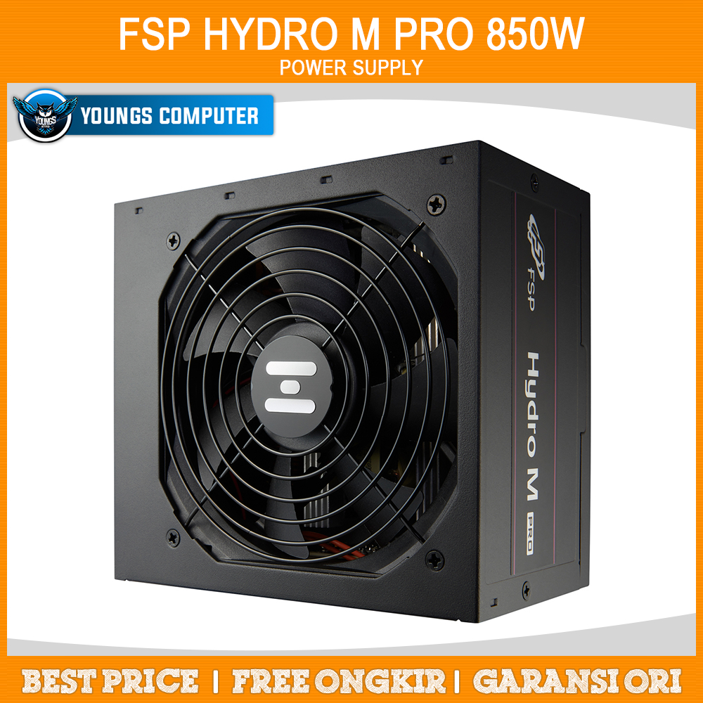 PSU FSP Hydro M Pro 850W 85+ Bronze Semi Modular Power Supply