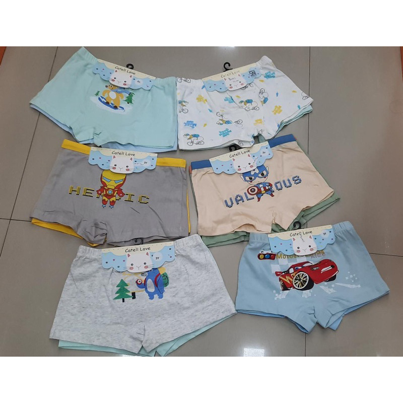 Celana dalam anak laki-laki | boxer anak BX853 isi 2