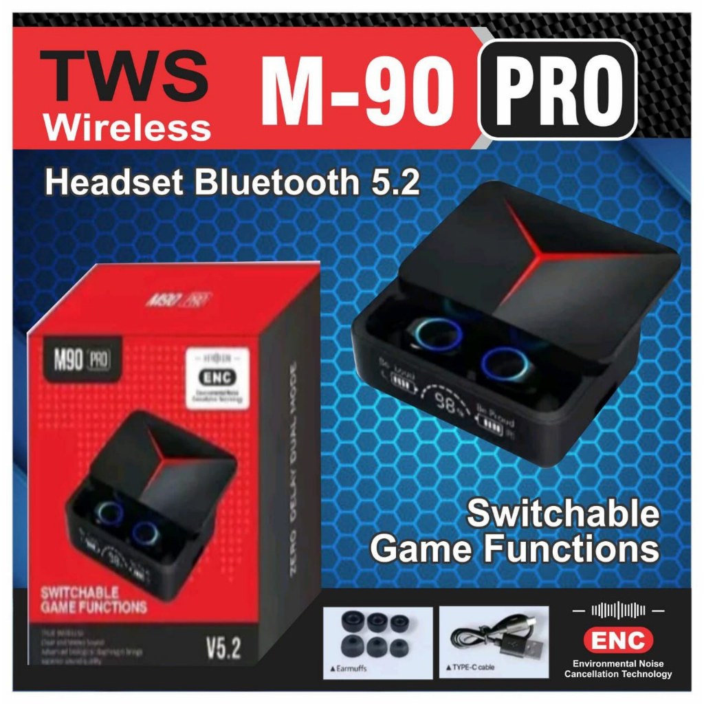 HANDSFREE BLUETOOTH TWS M28/M30/M10/M19/M90 PRO BY SMOLL