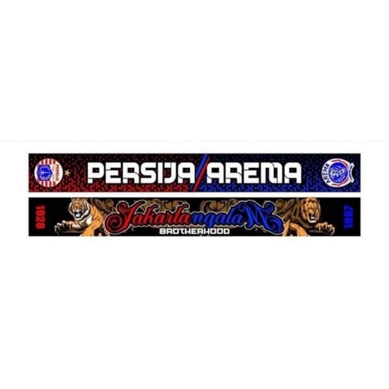 Syal Scraf Persija Arema Brotherhood Made In Indonesia Bahan 14 Get HD Super