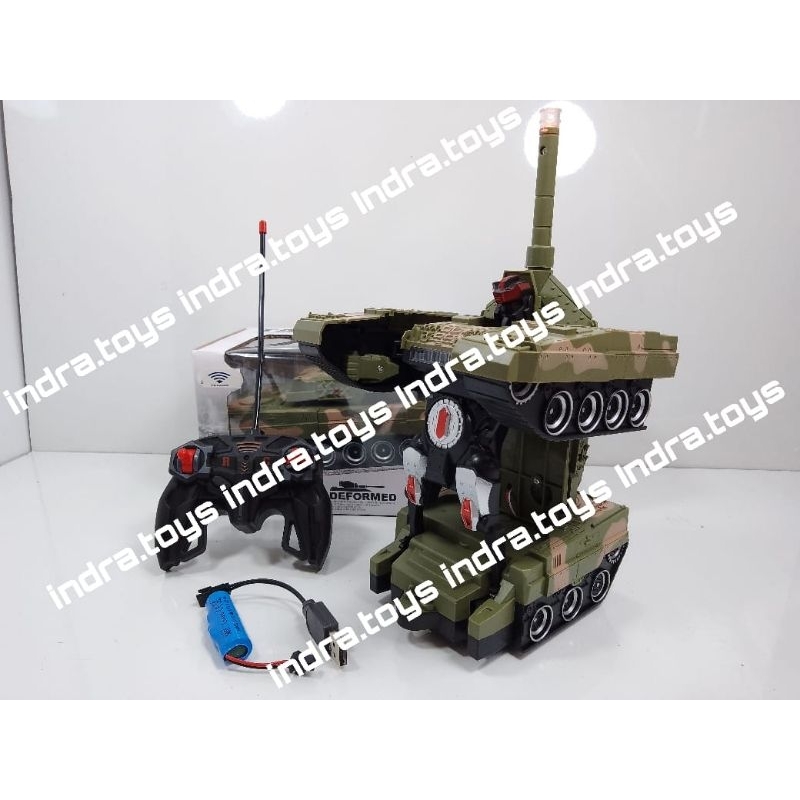 Mobil Remote Control Tank jadi Robot RDR 1221