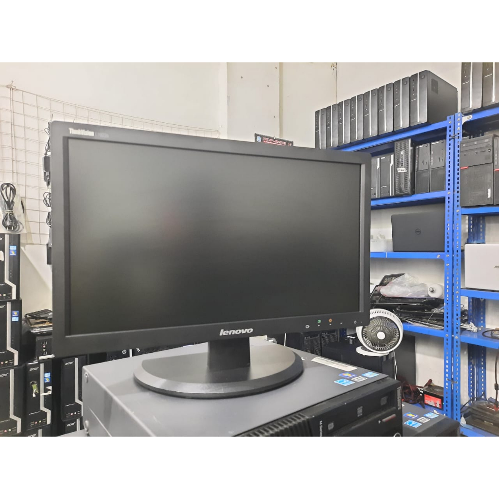 MONITOR SECOND MURAH LENOVO LED 20 INCHI
