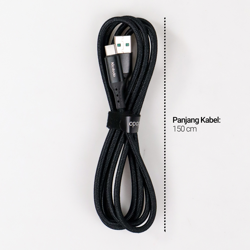 Kabel Charger USB Type C Fast Charging 6A 150 cm Mcdodo CA-7430 CNS