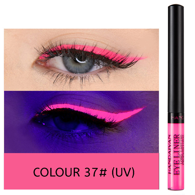 CSP088 - HANDAIYAN Rainbow Color Warna Eyeliner Matte Liquid Make Up