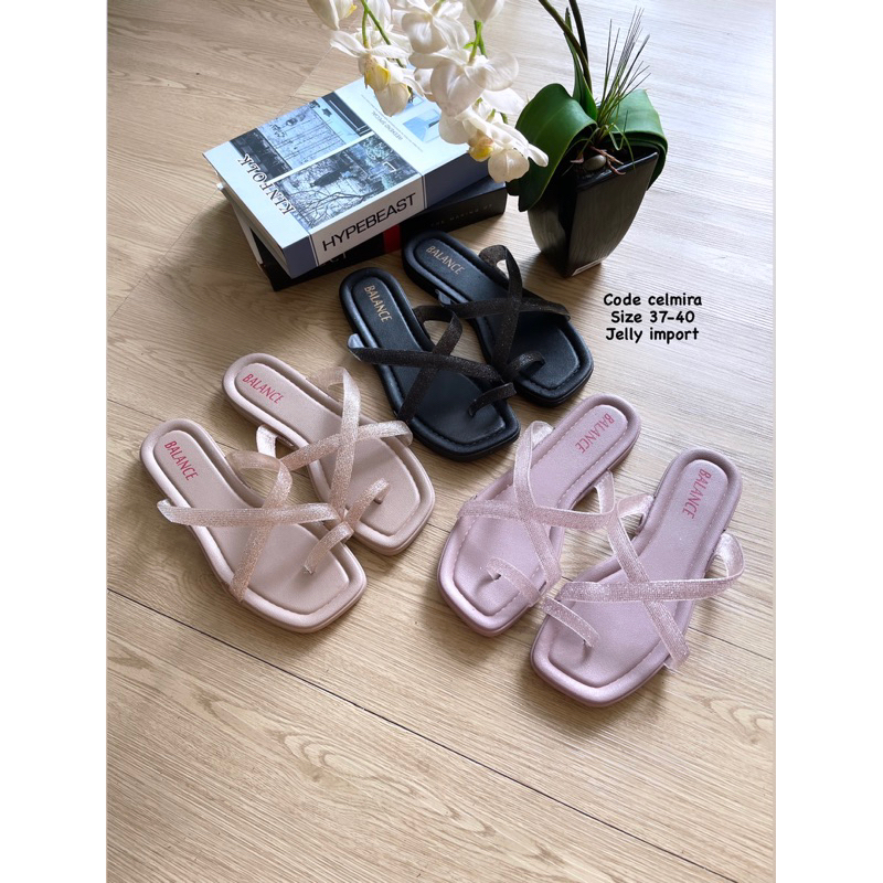 GJAZ SANDAL DAILY WANITA BEST SELLER CELMIRA