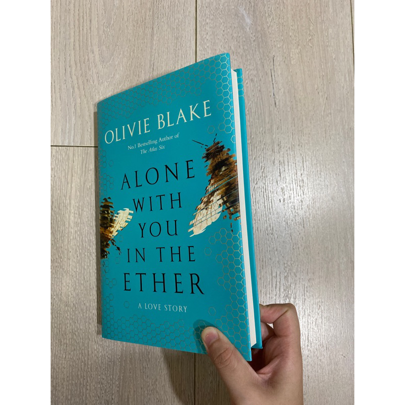 Alone With You In The Ether Olivie Blake hardcover original - the wedding crasher mia sosa - i kisse