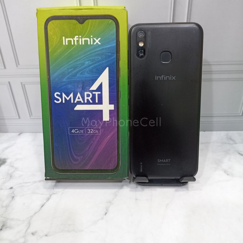 Infinix Smart 4 Ram 2GB Internal 32GB 2/32 Handphone Second Seken Bekas Fullset Batangan  Original Bergaransi