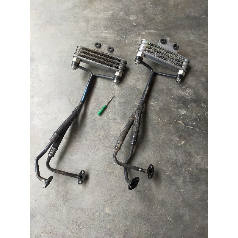 Oil Cooler Oli Coler Suzuki Satria Fu Original Bekas Copotan Motor Second 2nd PNP CB GL MP Tiger