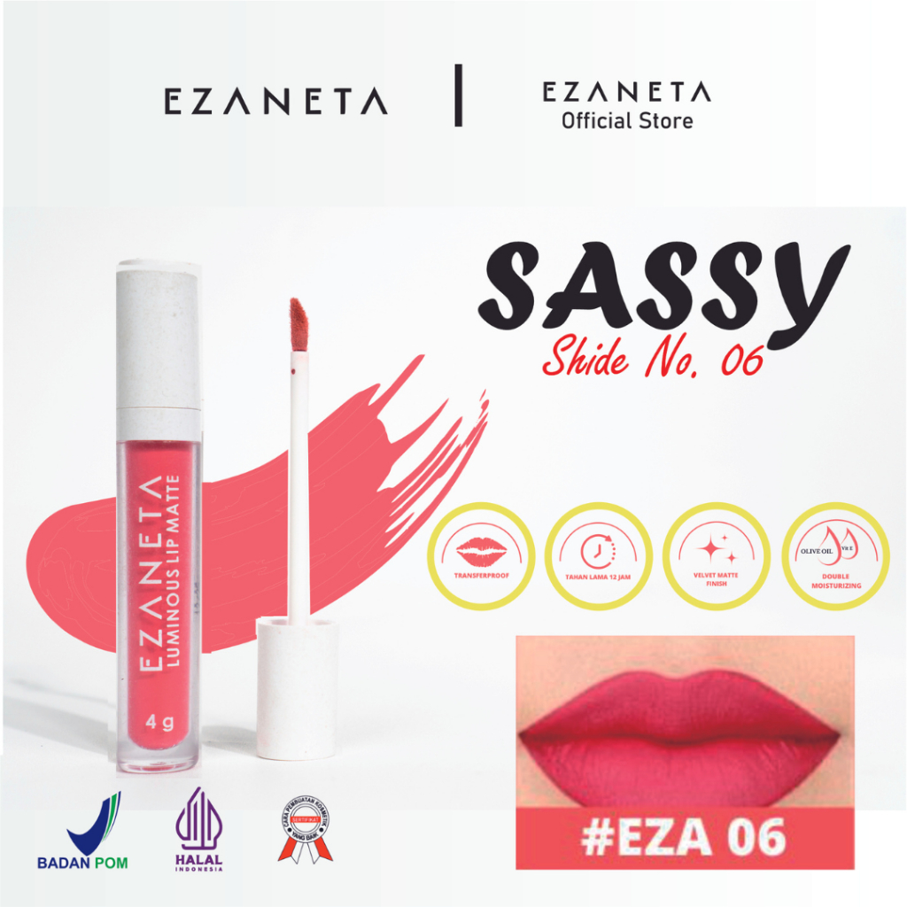 EZANETA LUMINOUS LIP MATTE LIP CREAM 06