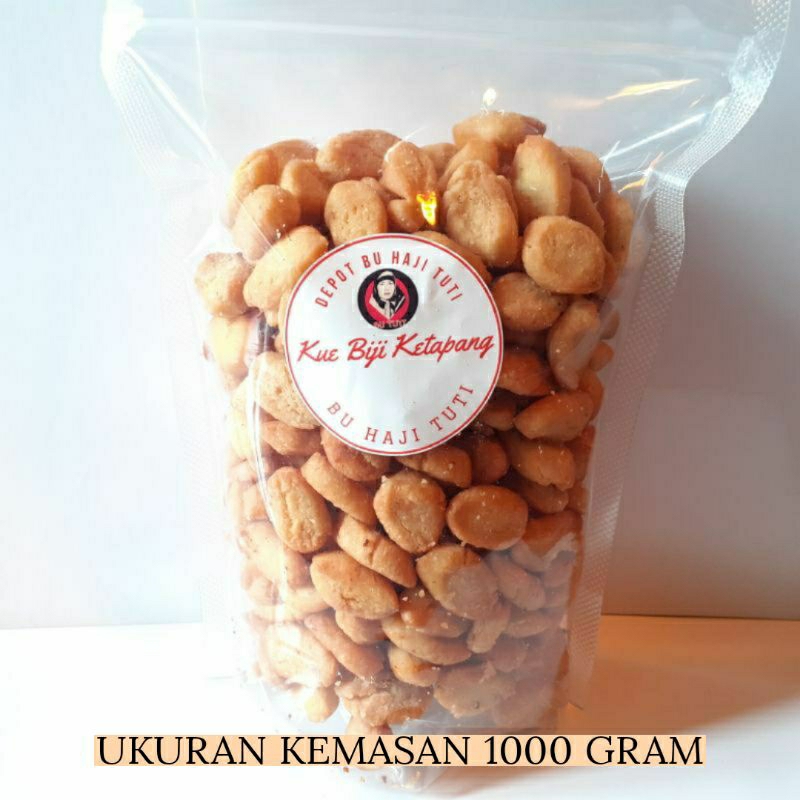 Kue Biji Ketapang Betawi Super Renyah Wangi 1000 gram