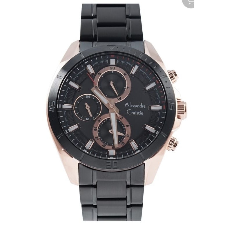 Jam Tangan Alexandre Christie AC 6581 MFBBRBA Pria