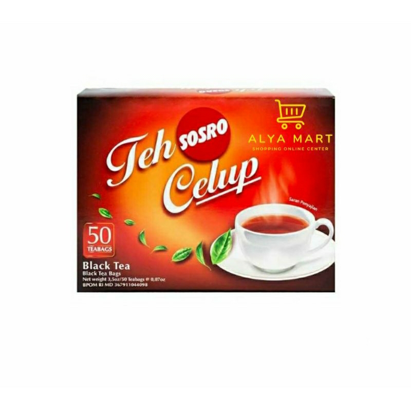 

Teh Celup Sosro isi 50 Bags