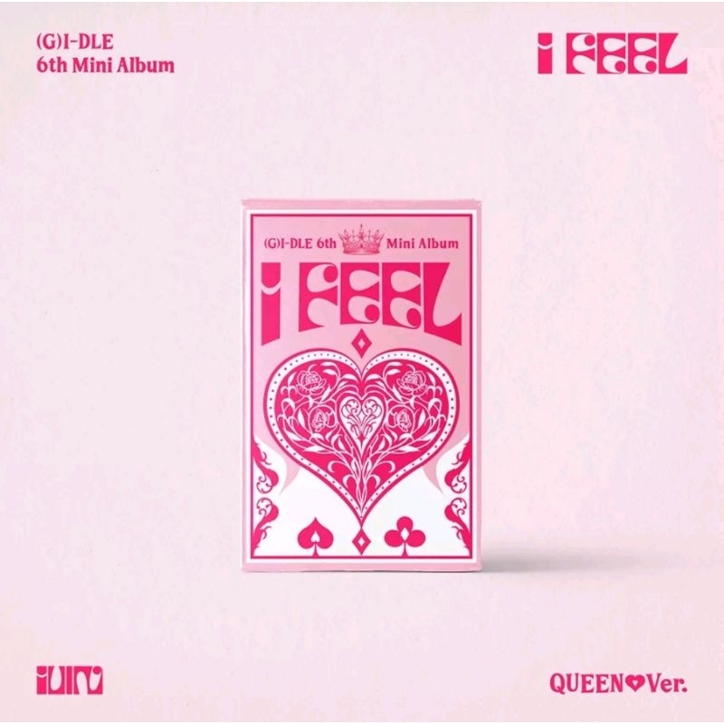 (G)I-DLE - I Feel + Benefit Poster 6th Mini Album