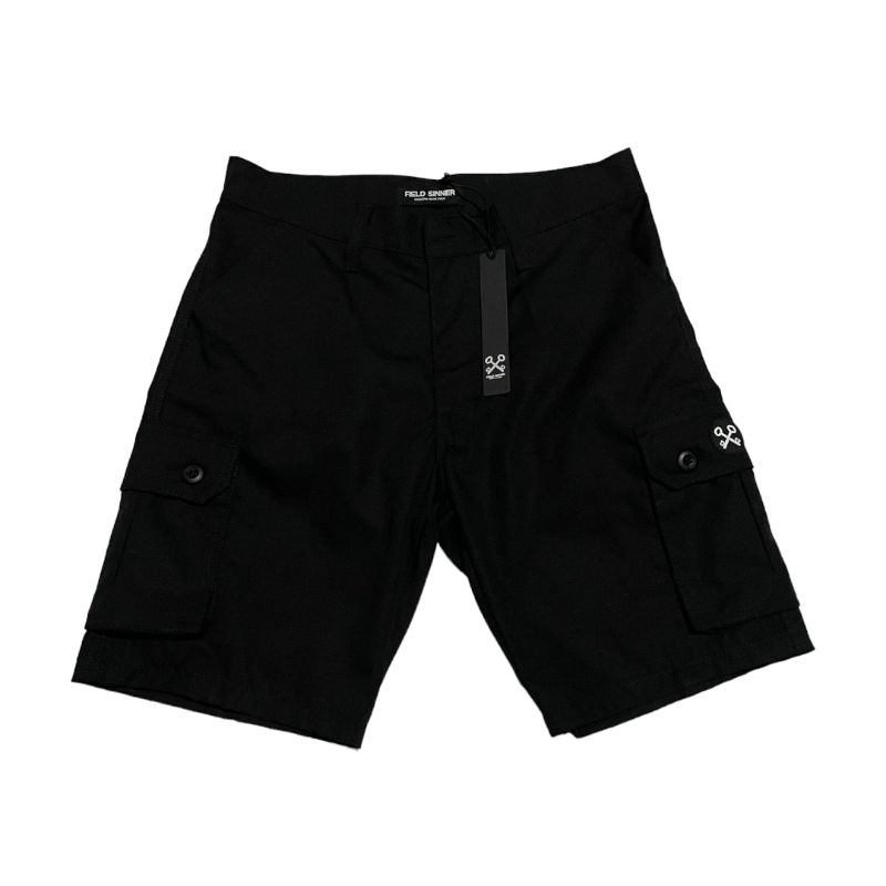 FIELD SINNER Cargo / Short Black (BNWT) ORIGINALS