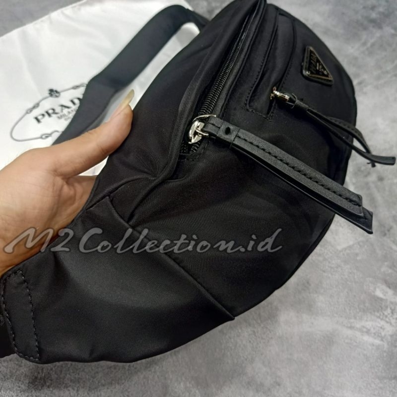 waistbag prada nylon belt bag tas pinggang premium quality