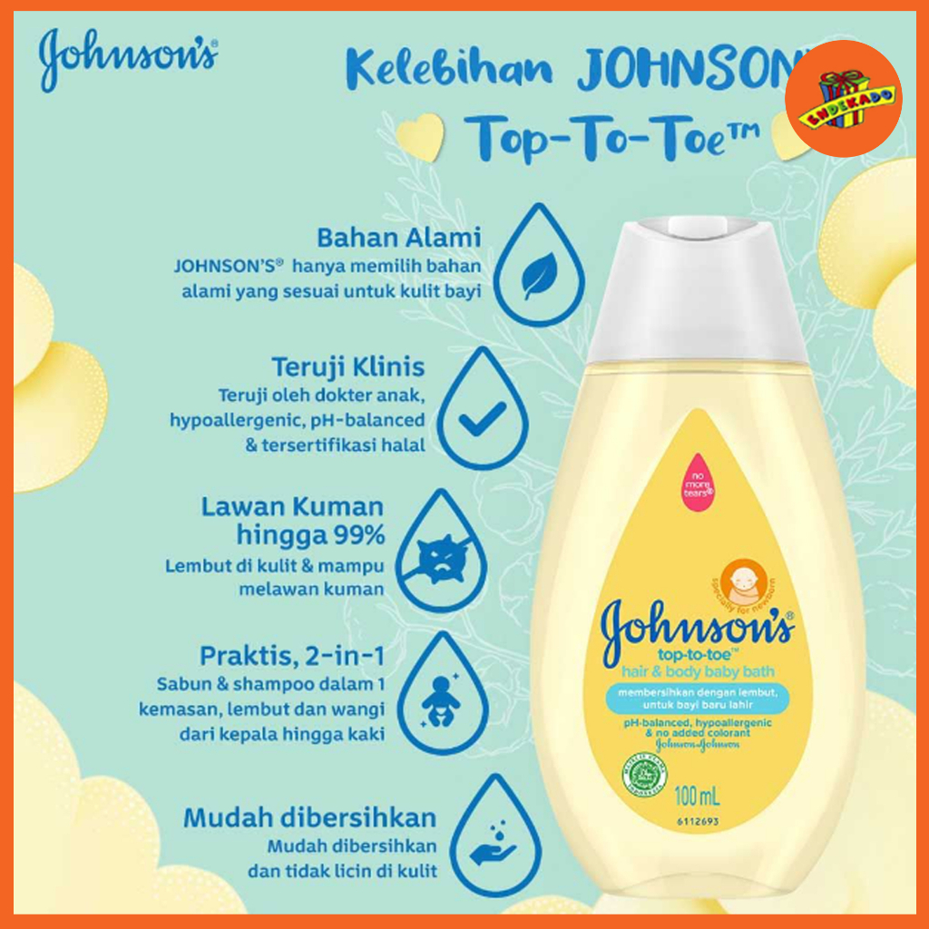 Johnson's Top-to-toe Hair &amp; Body Baby Bath