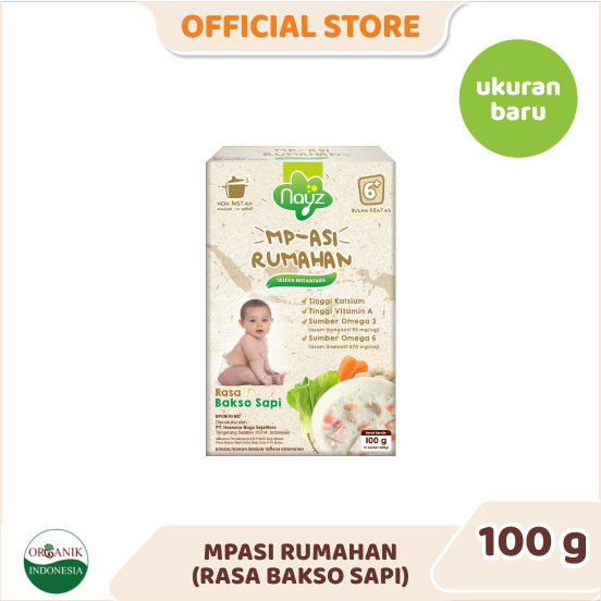 Nayz Paket Ramadan Bubur Bayi 6-12 Bulan