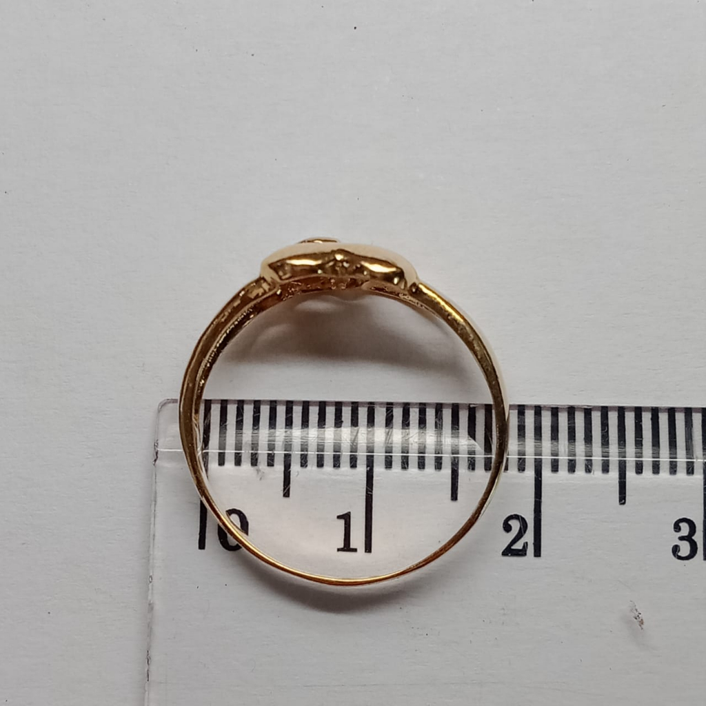 Cincin Emas 17K - 1.8 Gr Kadar 750 - 4754