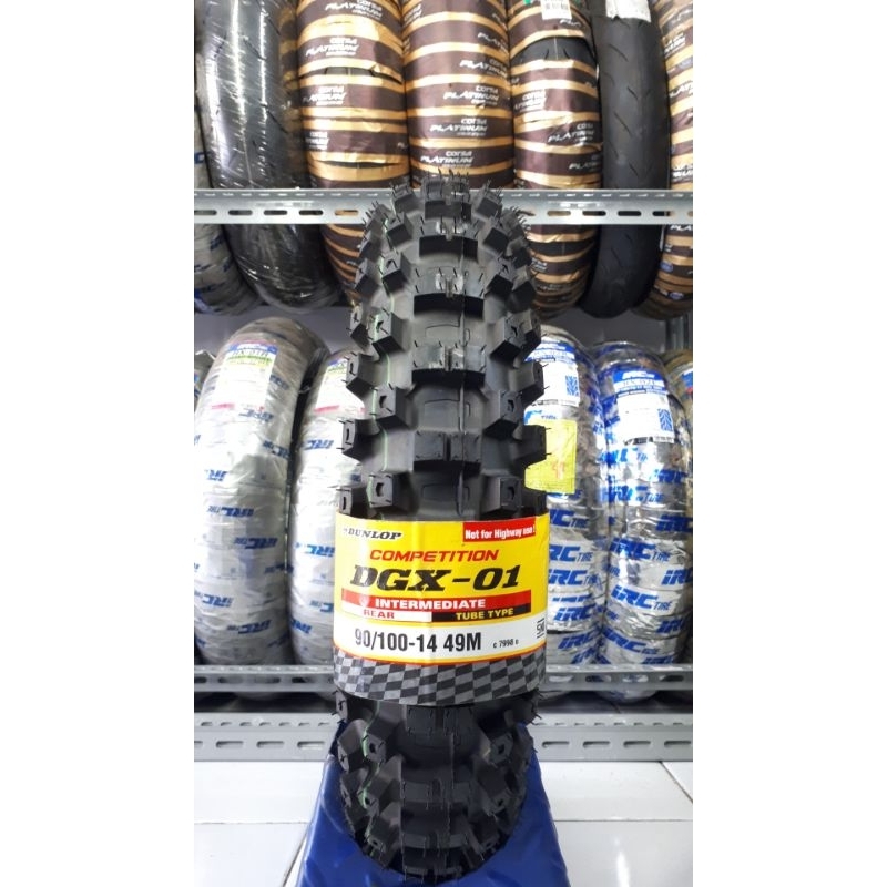 Ban DUNLOP DGX 01 90.100.14 Ring 14 Rear Ban Off Road Motor Cross Enduro Terabas Trail Trial Dirt Bi