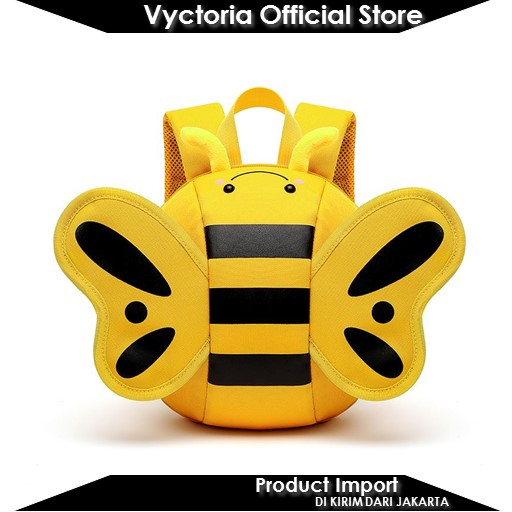 (COD) Vyctoria VOS817 Tas Ransel Bee Anak Sekolah Imut Import BQ3299 JTF817 3299 817