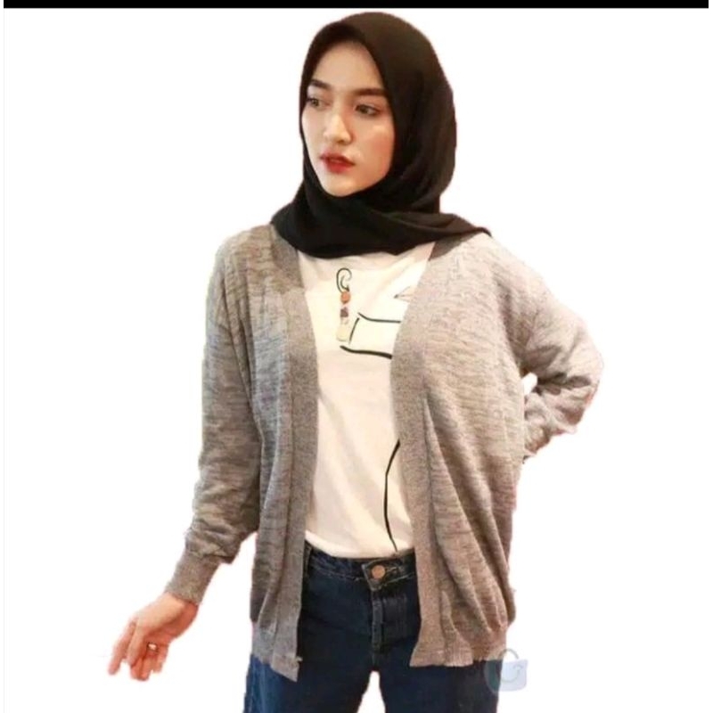 CARDIGAN RAJUT PE // CARDI RAJUT // CARDI RAJUT TANPA KANCING